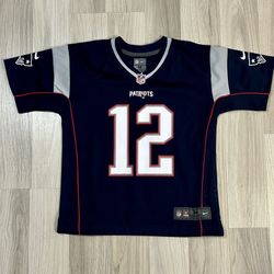 New England Patriots Tom Brady Nike NFL On field Jersey Size Youth Medium. Good Condition, See All Pics 