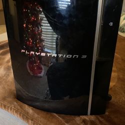 Modded PS3 With 2 Controllers 