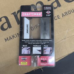 Multi Saw Blades  - Missing Handheld And 1 Blade