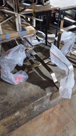 Metal Table And End Tables 