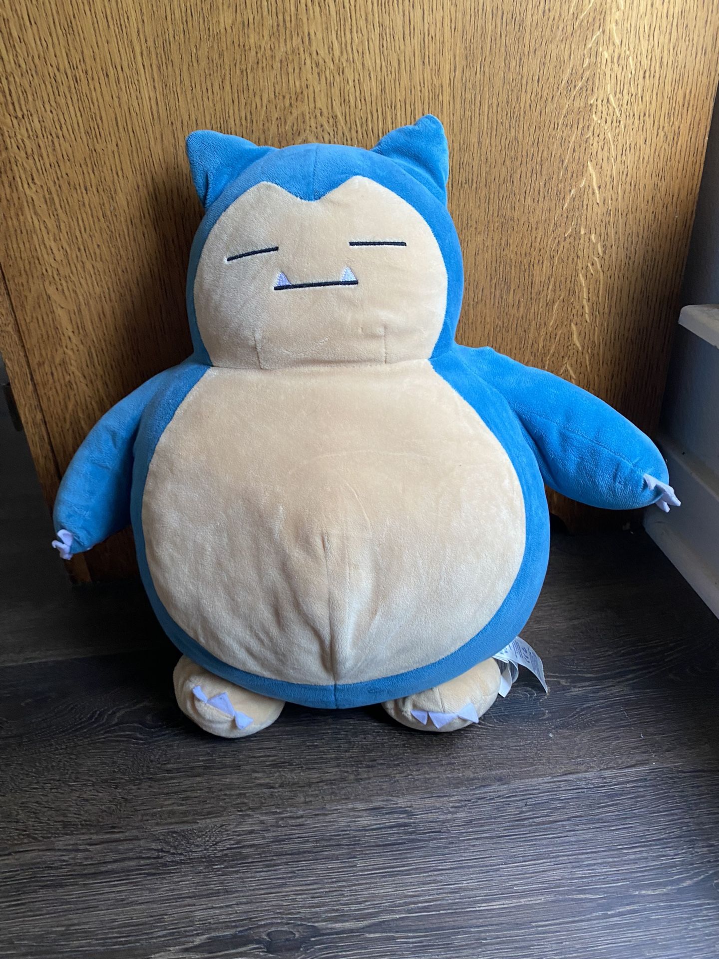 Build-A-Bear Snorlax Pokemon 16” Plush Stuffed Toy Animal No Sound Retired HTF