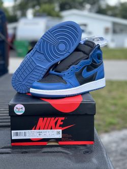 Nike Air Jordan 1 Retro High OG Dark Marina Blue 575441-404 GS New Size 5.5y
