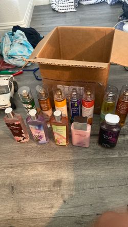 Perfume and soap and lotion