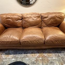 Leather Couch For Sale!!! 