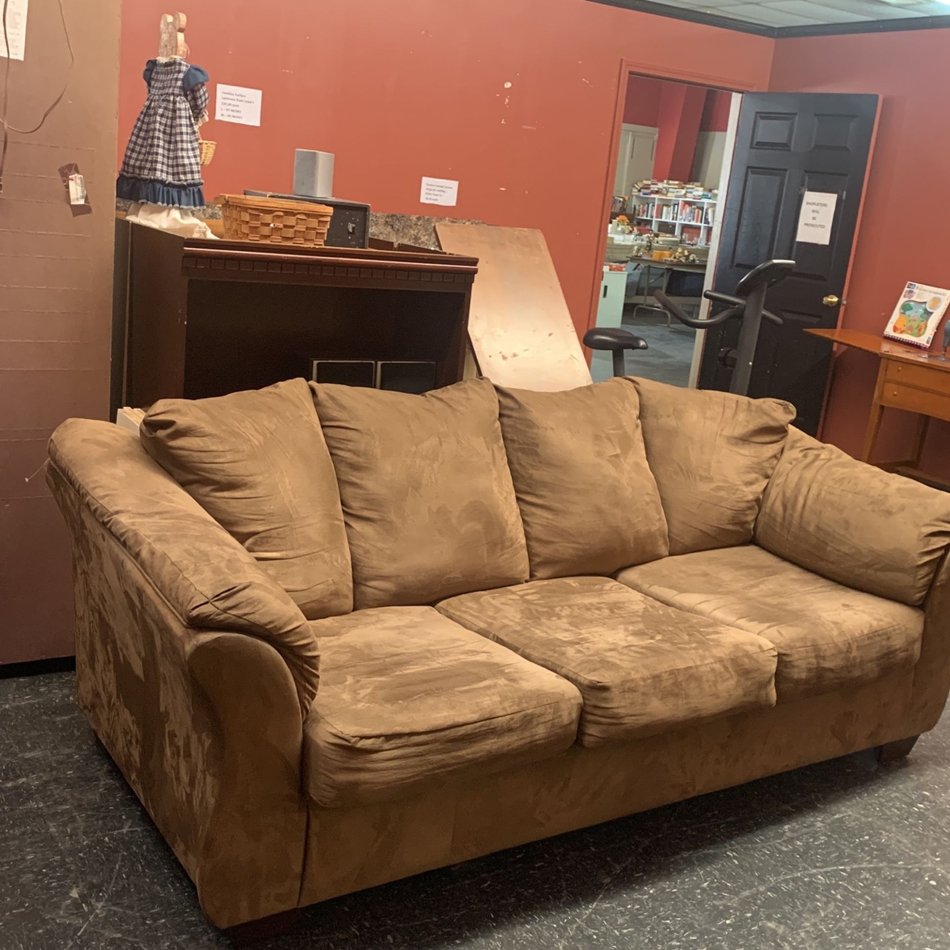 Large Brown Sofa