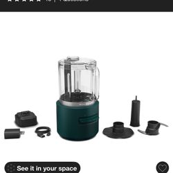 KitchenAid Cordless 5 Cup Food Chopper Hearth & Hand Magnolia - KFCB519TSEO