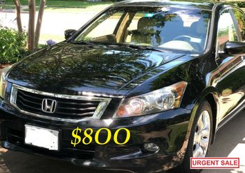 🎁💝$8OO URGENTLY I sell my family car 2OO9 Honda Accord EX-L Everything is working great! Runs great and fun to drive.🔑🔑