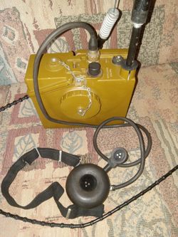 Soviet / Russian Army Military Radio R-126/P-126 VDV  Set