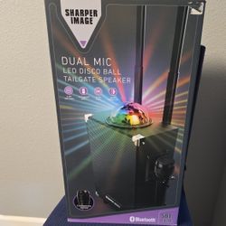 Dual MIC, LED Disco Ball & Speaker