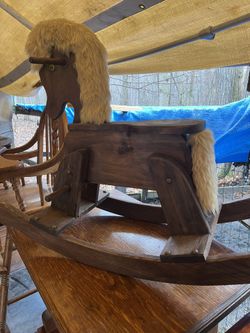Wooden Rocking Horse
