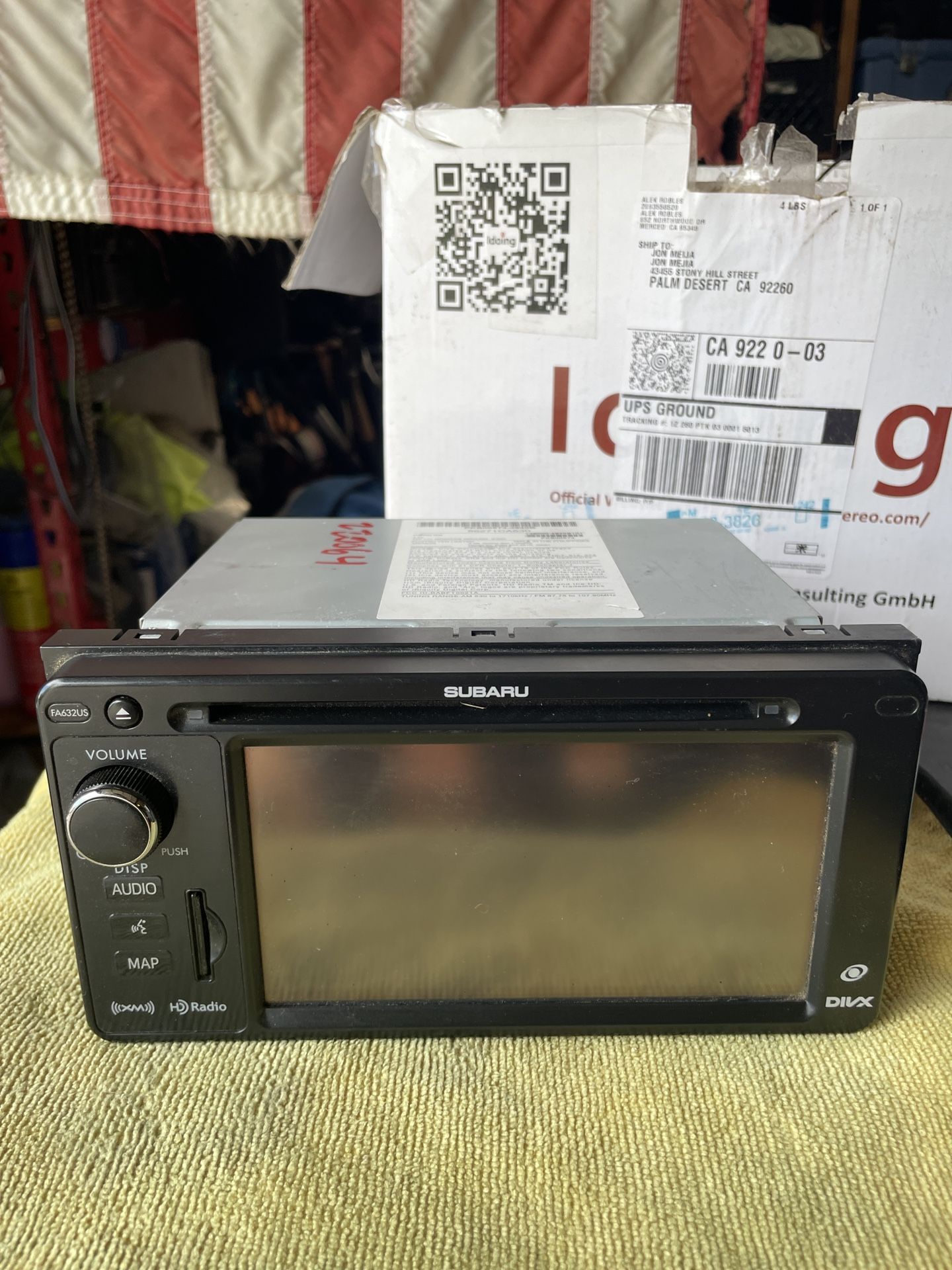 Subaru BRZ 2012-2015 Stock Radio / Head Unit