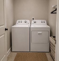 Whirlpool washer and dryer