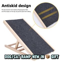 Adjustable Dog/Cat Ramp Portable 
