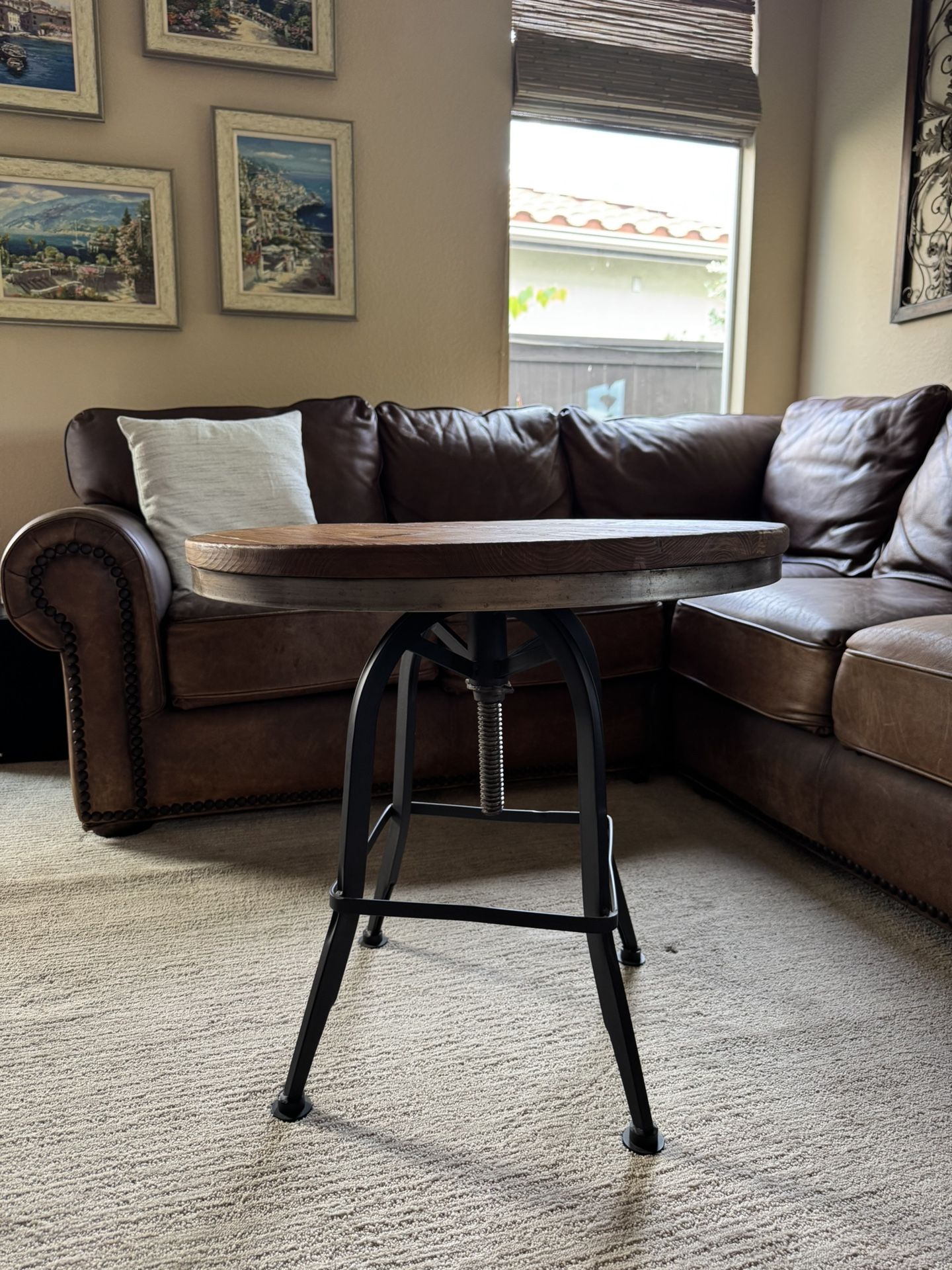 Pottery Barn wood end/ side table