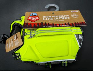Arcadia Trail High Visibility Dog Life Jacket XS