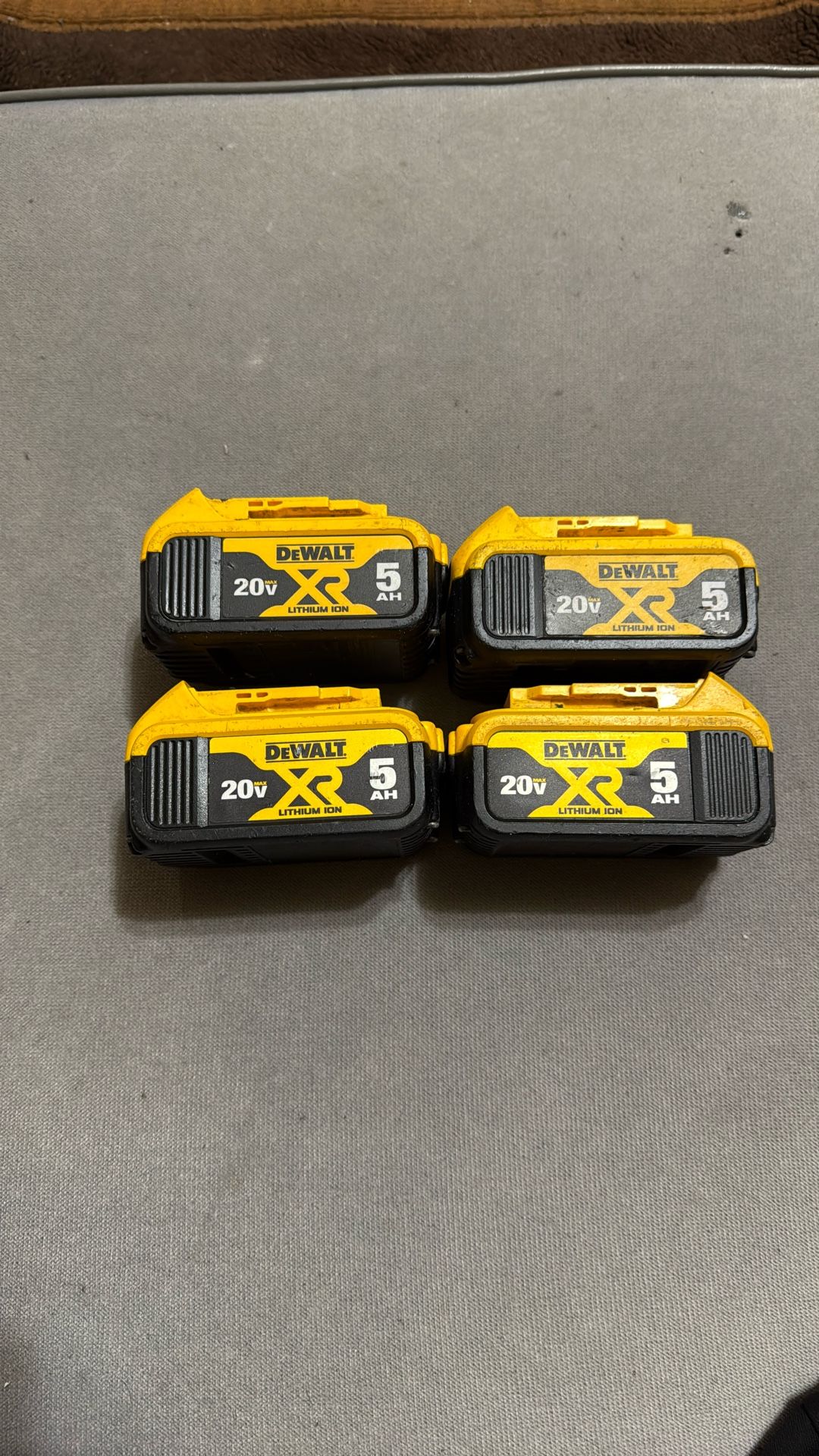DeWalt Batteries 5.0 Ah