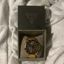 Gold plated watch