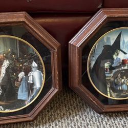 60 Cash For Both Wizard Of OZ Plates In Frame Near AV College 