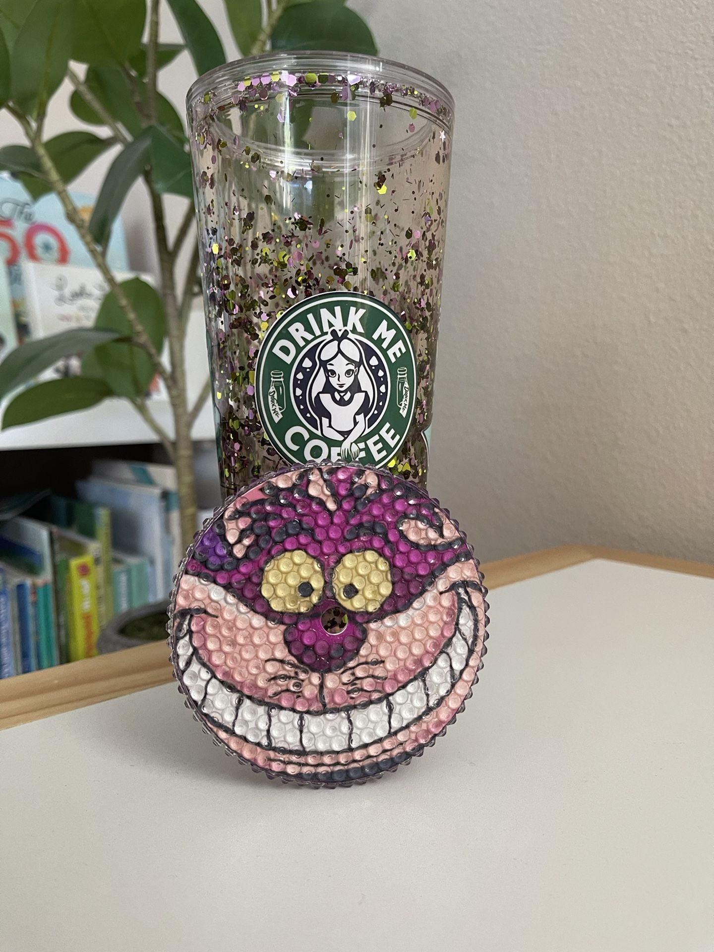 Alice in Wonderland Starbucks Tumbler || Starbucks Snowglobe || Rhinestone  Tumbler || Disney Starbucks Snowglobe Tumbler for Sale in Moreno Valley, CA  - OfferUp