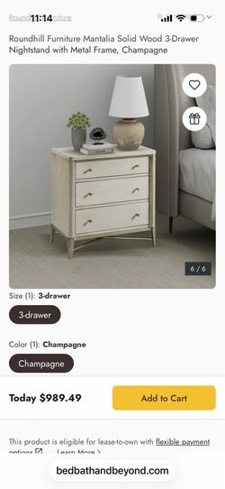 Gorgeous new side table / nightstand