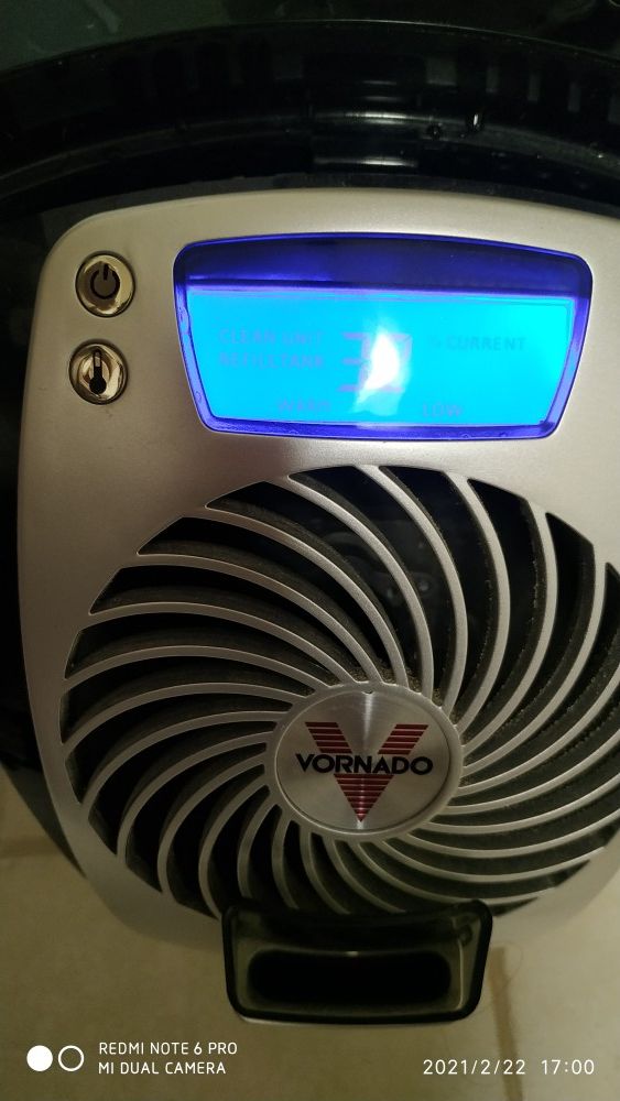 Vornado ultra 1 ultrasonic humidifier