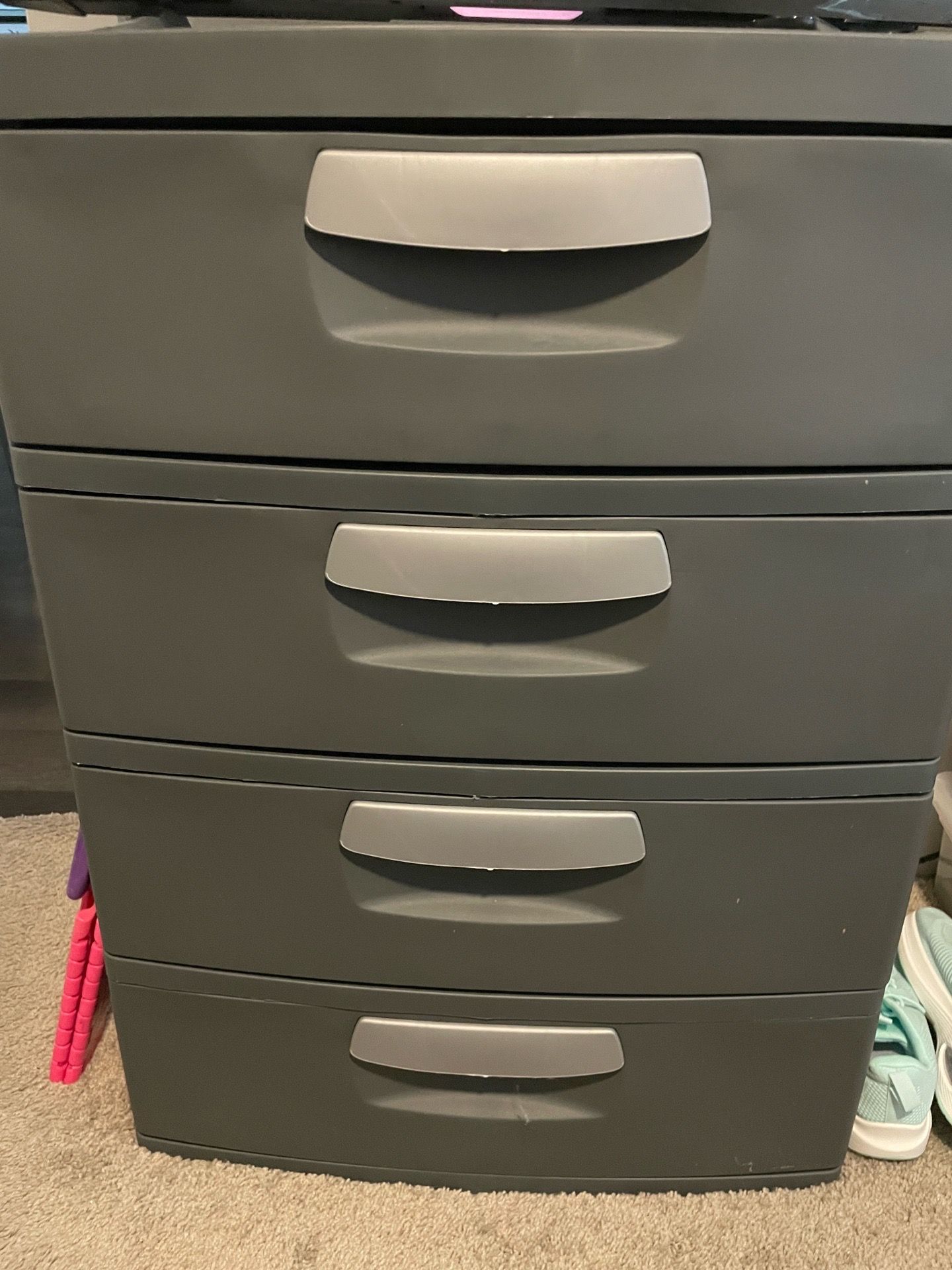 4 Drawer Tall Cabinet