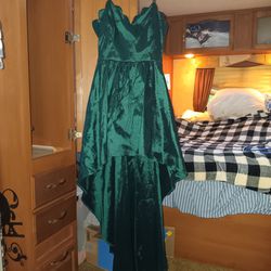Emerald, JC Penny Prom Dress. Size 15 