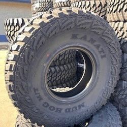 17” KANATI Mud Hog Tires
Size: 40x13.50r17