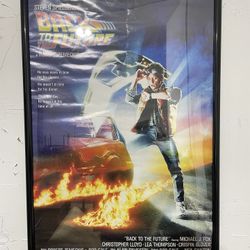Vintage Back To The Future Poster