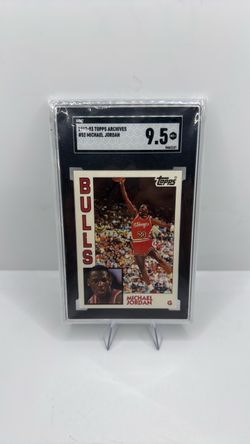 1992-93 Topps Archives Michael Jordan SGC 9.5