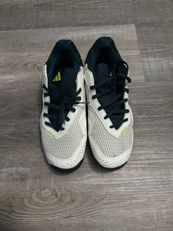 Adidas Tennis Sneakers White Black Neon