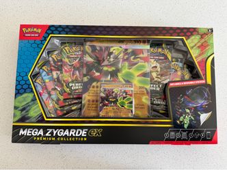 New Sealed Pokemon Mega Zygarde EX Premium Collection