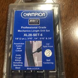 New Drill Bit Set