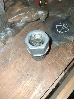 Galvanized Steel Pipe Fitting with Screen Filter