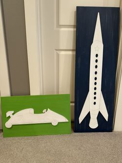Pottery Barn Kids Transportation Wall Art