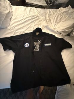 Vintage west coast choppers work shirt