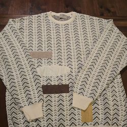 Pronto Uomo Mens Sweater Size Medium