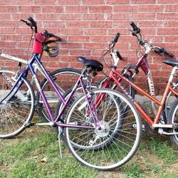 Bicyles Trek Cannondale Marin 20 Dollars Each