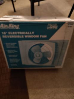 Air King 10" Electrically Reversible Window Fan