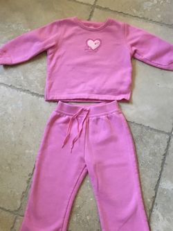 Toddler sweatshirt and pants