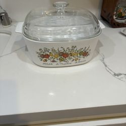 Corning Ware A-5-B 5 QT/Liter L\'Echalote La Marjolaine Le Romarin Spice Of Life