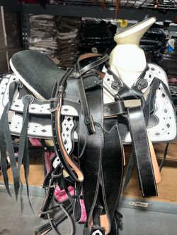Monturas charra para caballos 100% piel de la mejor calidad y con excelentes diseños Con todos sus accesorios incluidos + cincho + cabezada o corre