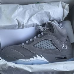 Jordan 5 wolf grey