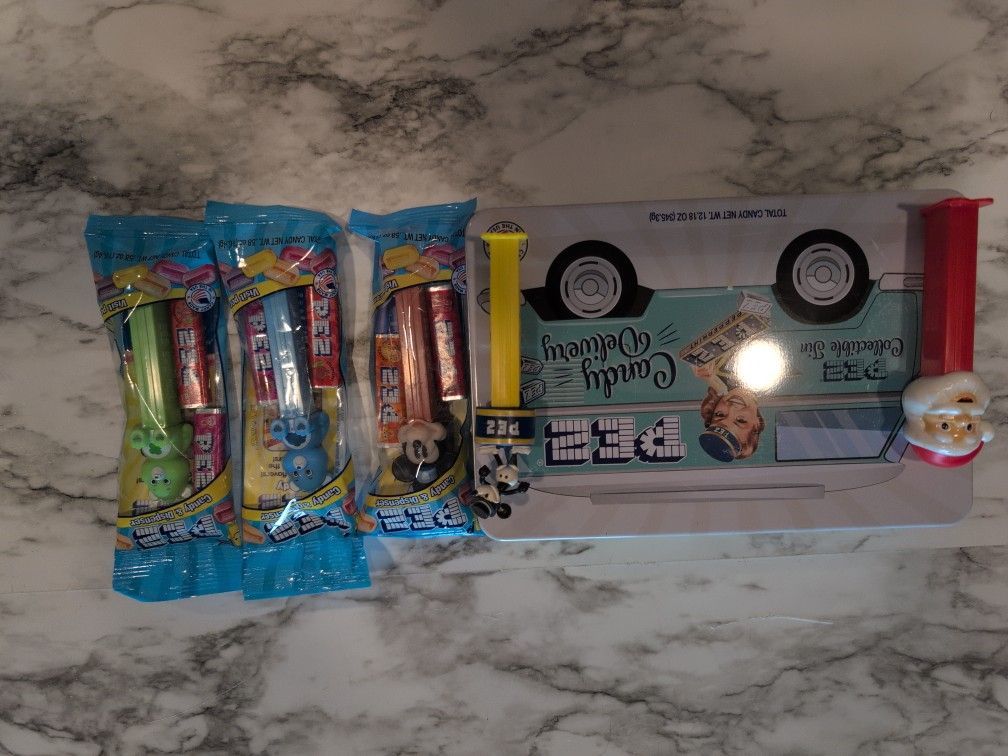 Collectible PEZ dispensers & Candy