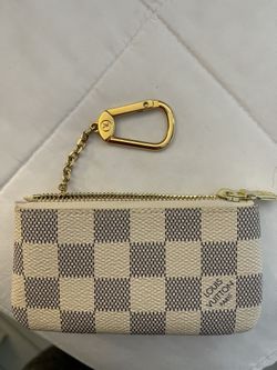 Louis Vuitton Key Pouch Wallet - White