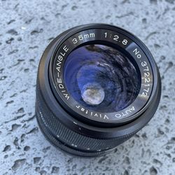 VIVITAR Auto Wide-Angle 35mm f.2.8 Lens