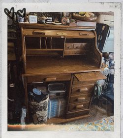 Sure Wood Vintage Desk