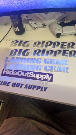Big Ripper(Sticker kit) Read Description