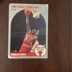 Michael Jordon Basketball Card