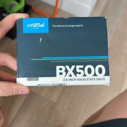 Crucial BX500 2.5 Inch SSD 480GB